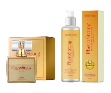 PheroStrong Exclusive for Women Perfumy 50 ml + Olejek do ciała 100 ml ZESTAW